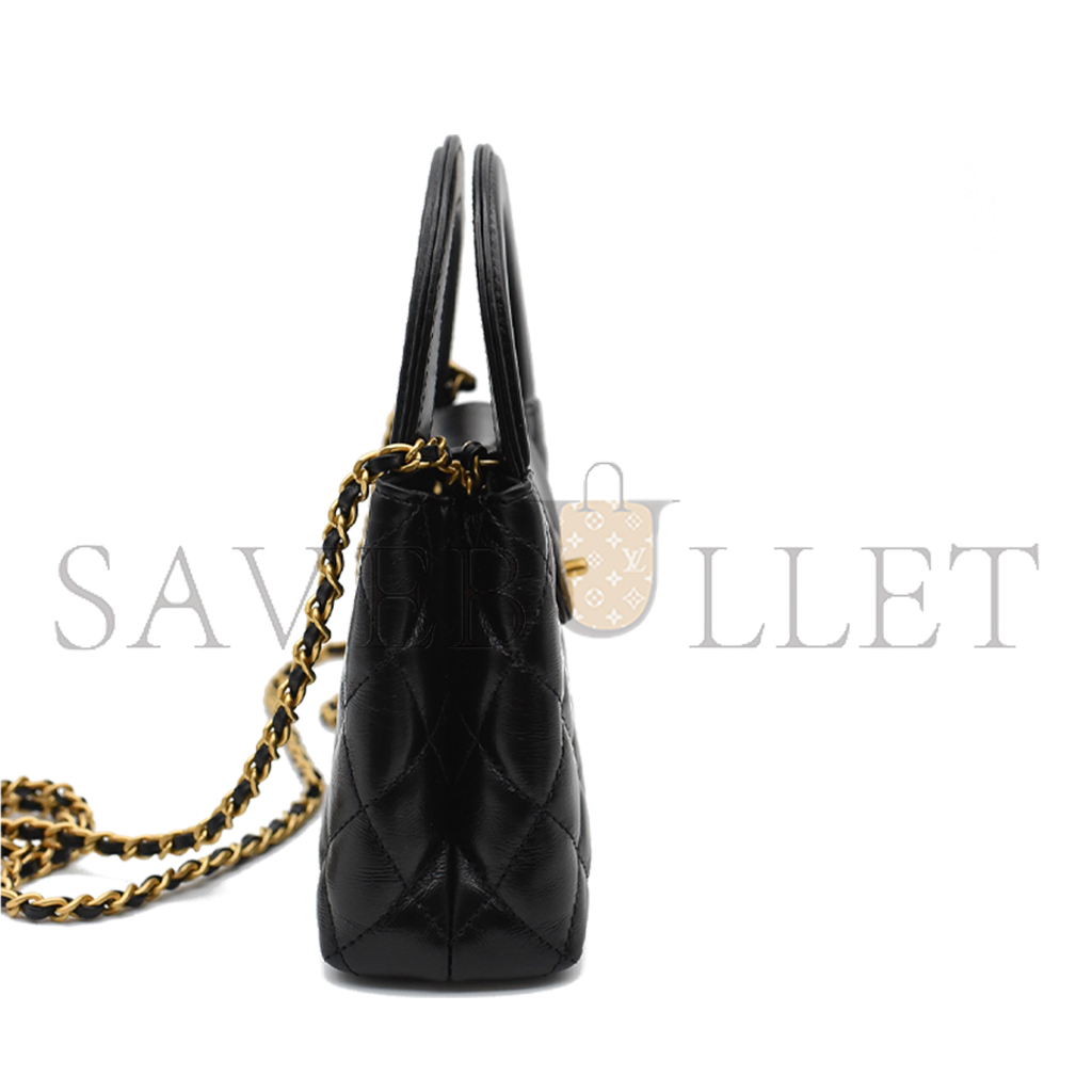 Ch*el kelly large handbag chain as4416 (19*13*7cm)